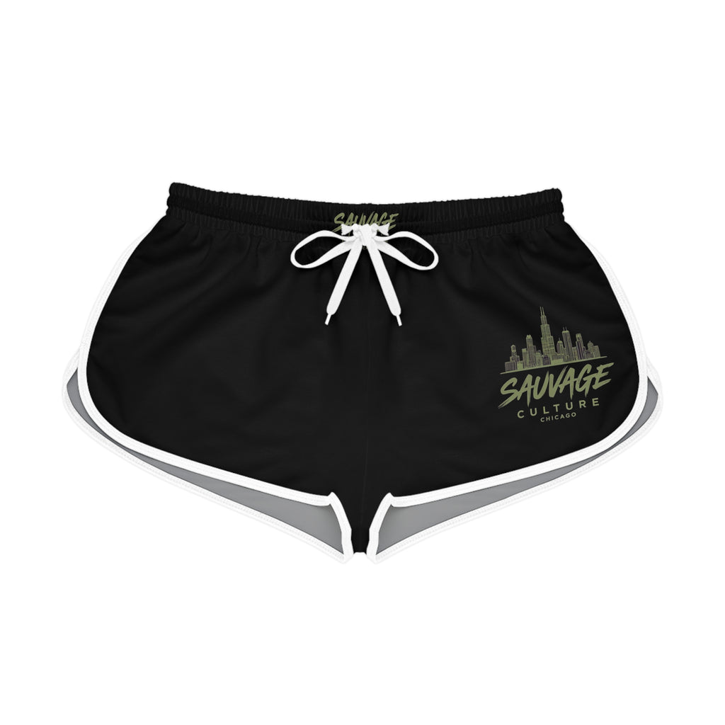Skyline Sauvage Women's Relaxed Shorts — Athletic Lounge Shorts