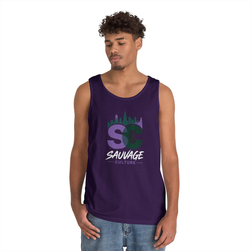 Sauvage Culture 'SC' Graphic Tank Top — Urban Skyline Streetwear