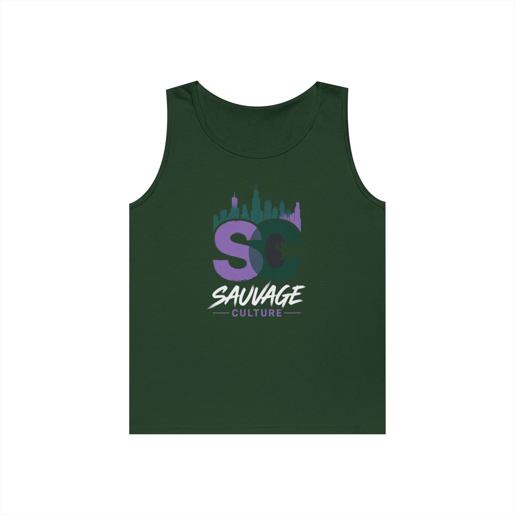 Sauvage Culture 'SC' Graphic Tank Top — Urban Skyline Streetwear