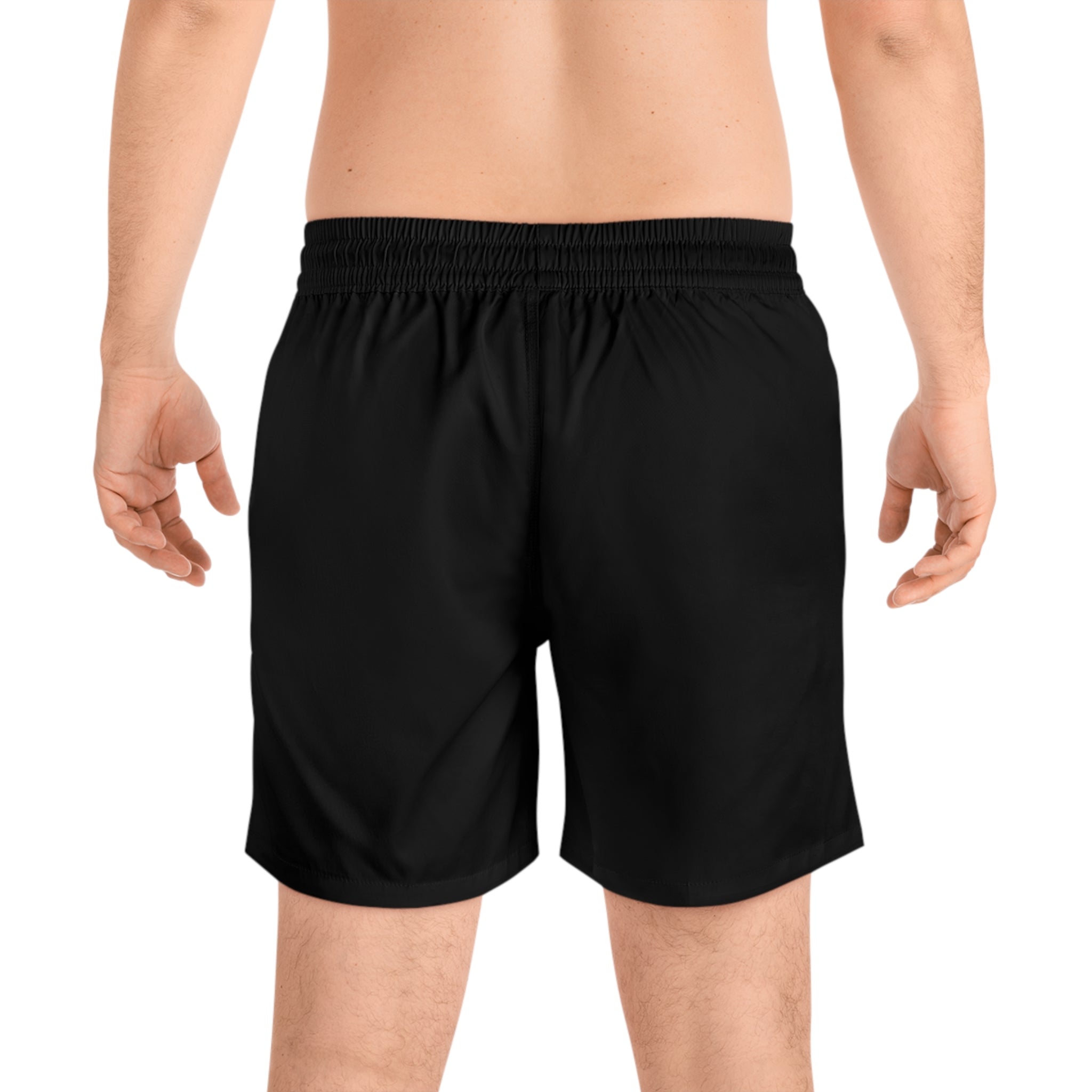 Men's Sauvage Culture Art Deco Chicago Mid-Length Swim Shorts