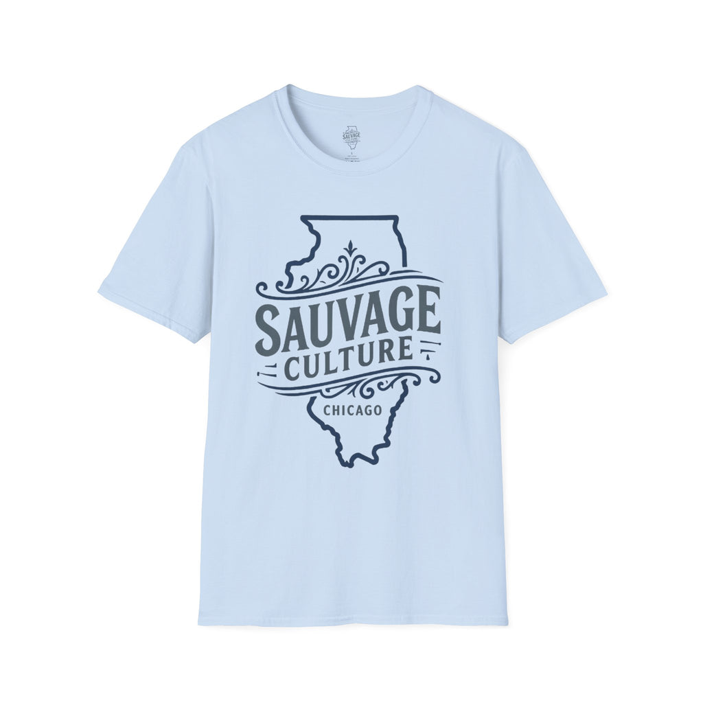 Unisex Softstyle T-Shirt Sauvage Culture Chicago