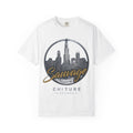 Chicago Skyline T-Shirt — "Sauvage" Graphic Tee Gold