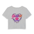 Sauvage Culture' KISS  Women's Baby Tee — Crop Top