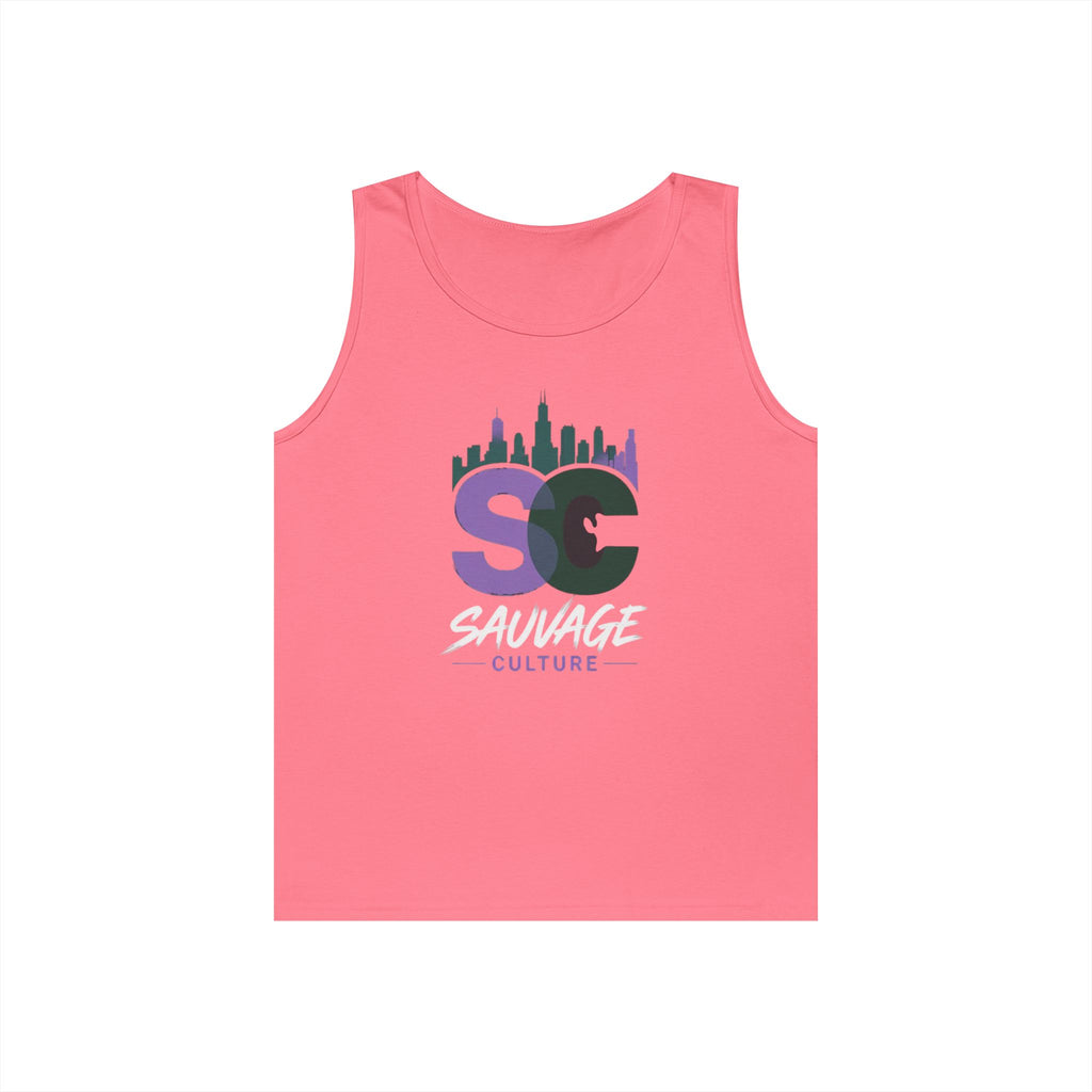 Sauvage Culture 'SC' Graphic Tank Top — Urban Skyline Streetwear