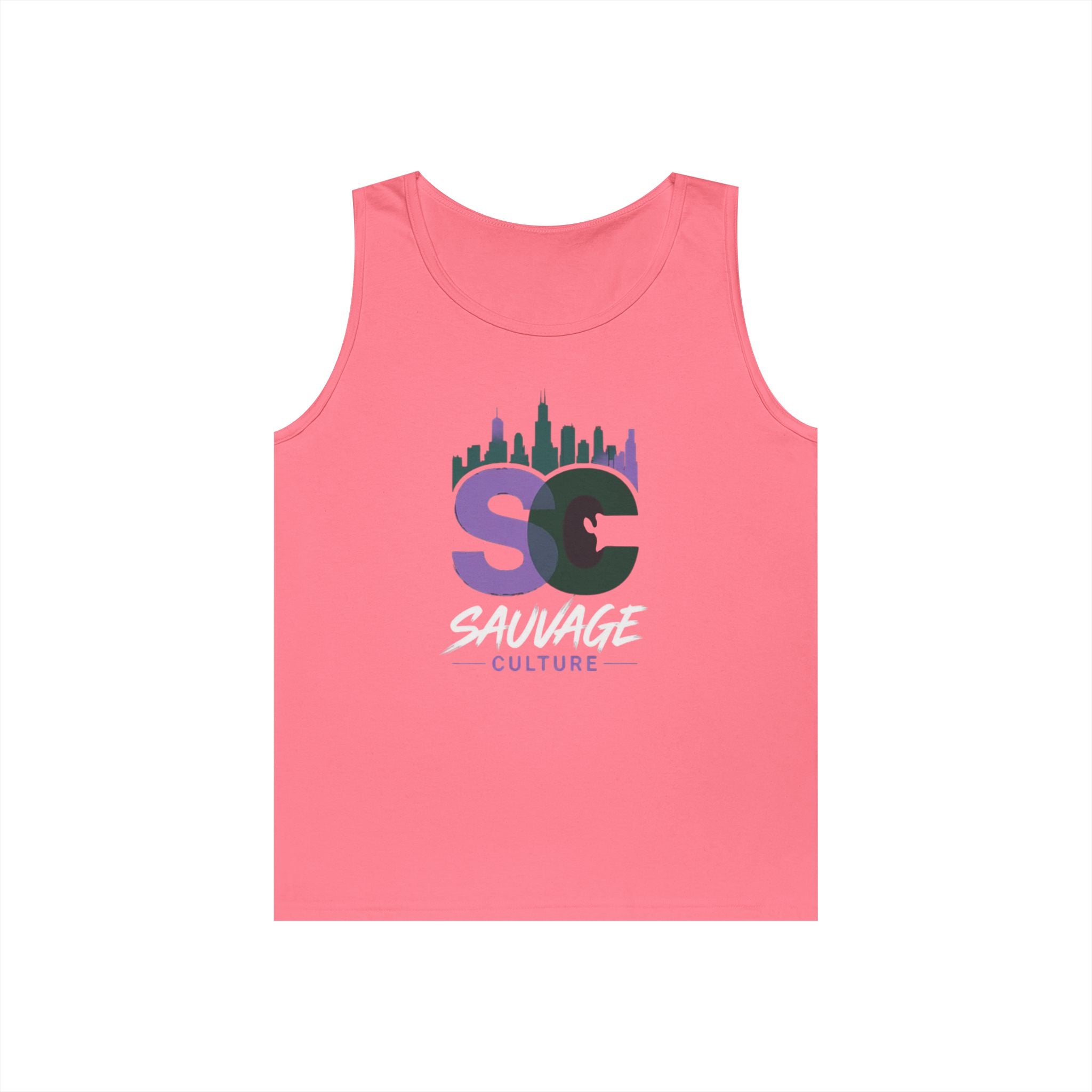 Sauvage Culture 'SC' Graphic Tank Top — Urban Skyline Streetwear