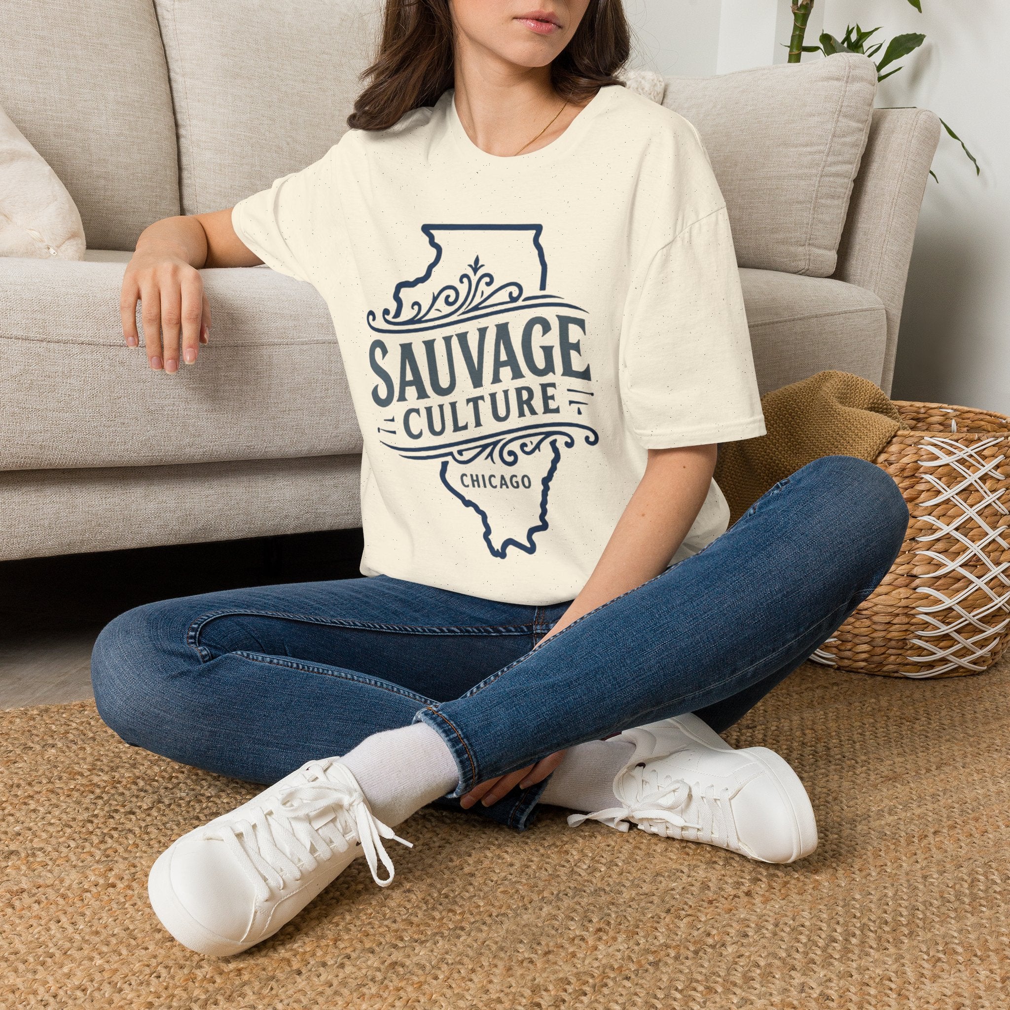 Unisex Softstyle T-Shirt Sauvage Culture Chicago