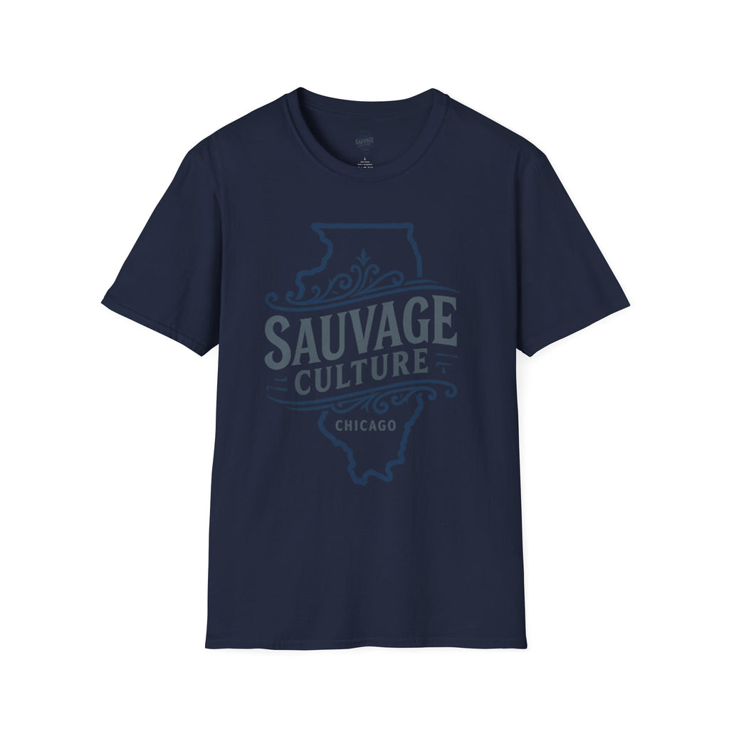 Unisex Softstyle T-Shirt Sauvage Culture Chicago