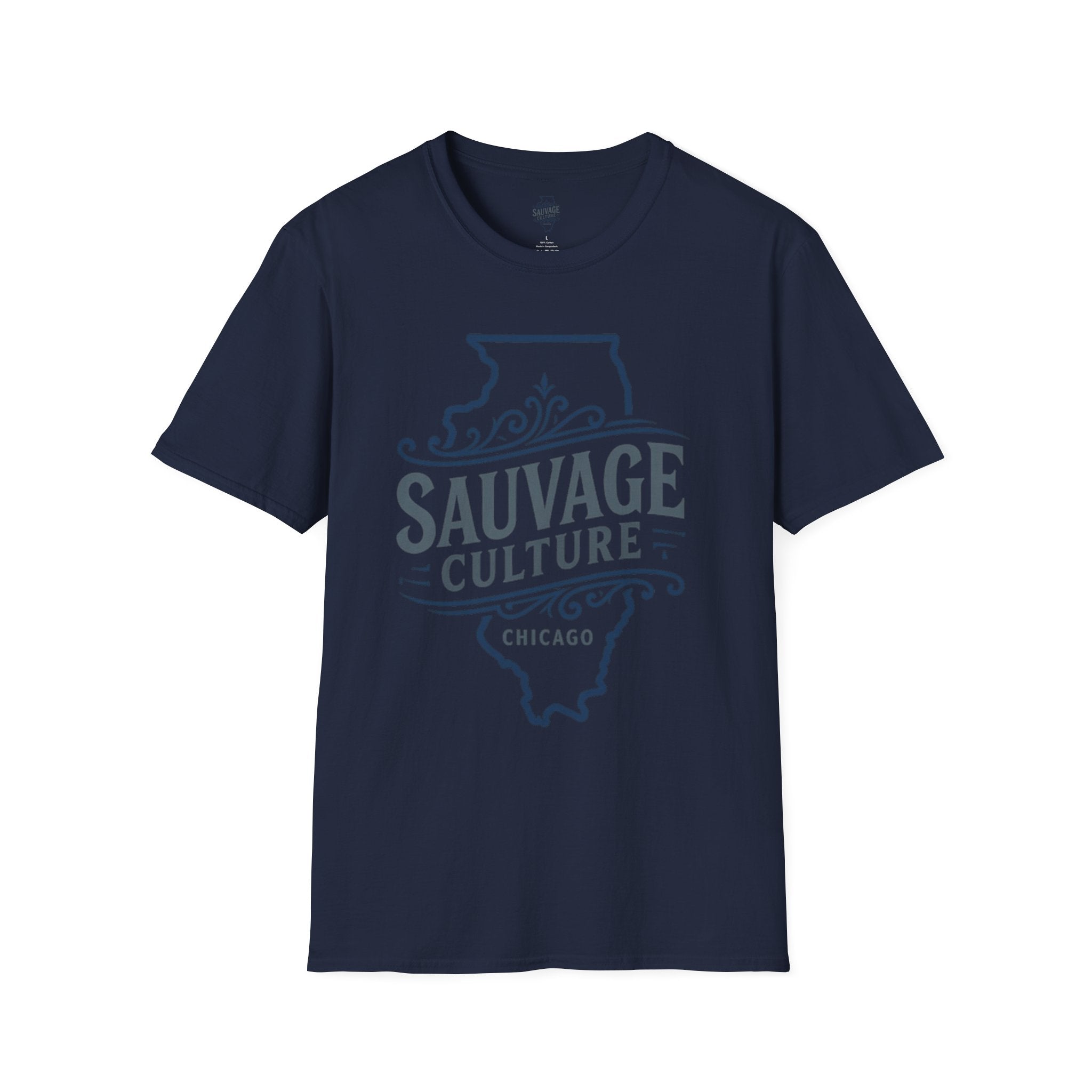 Unisex Softstyle T-Shirt Sauvage Culture Chicago