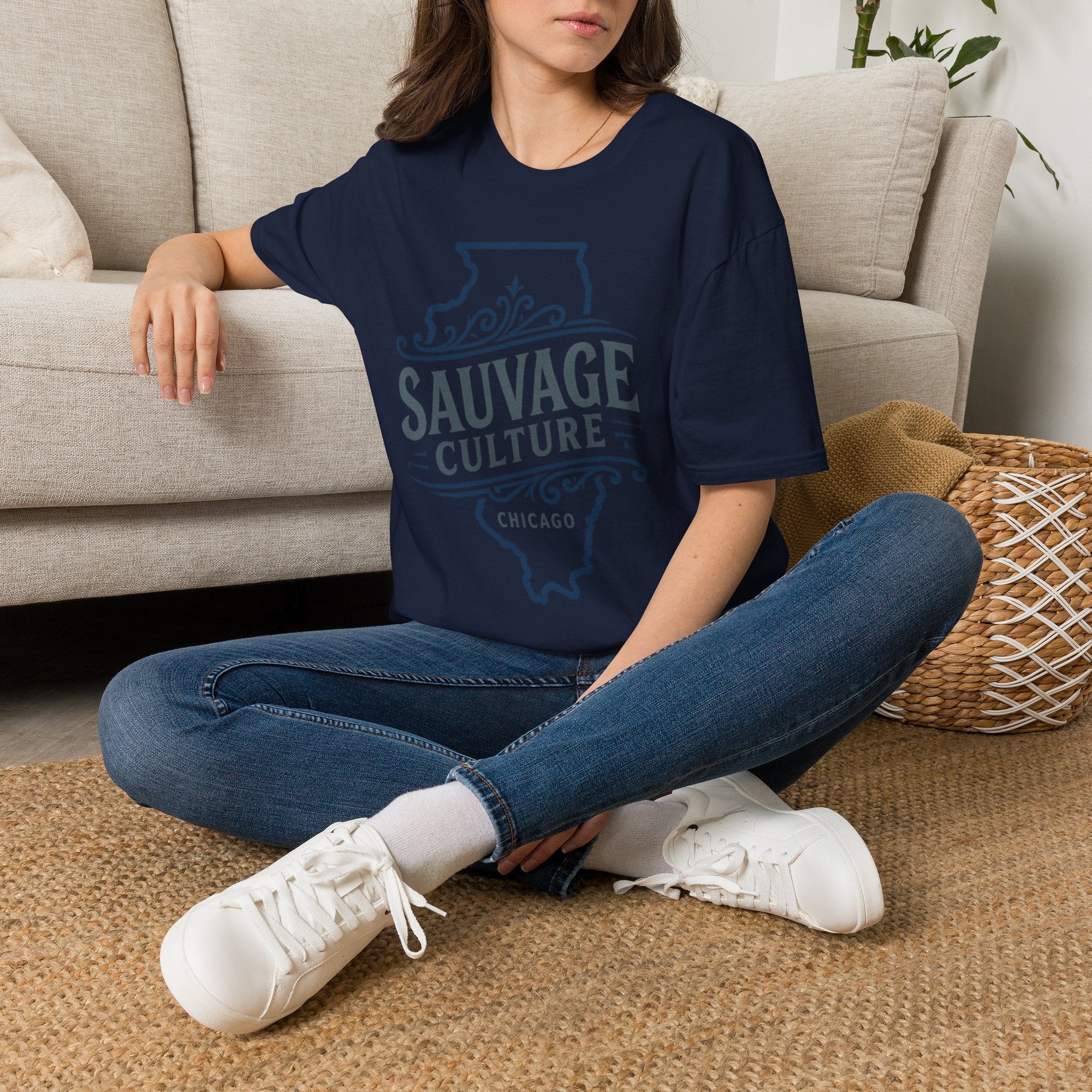 Unisex Softstyle T-Shirt Sauvage Culture Chicago