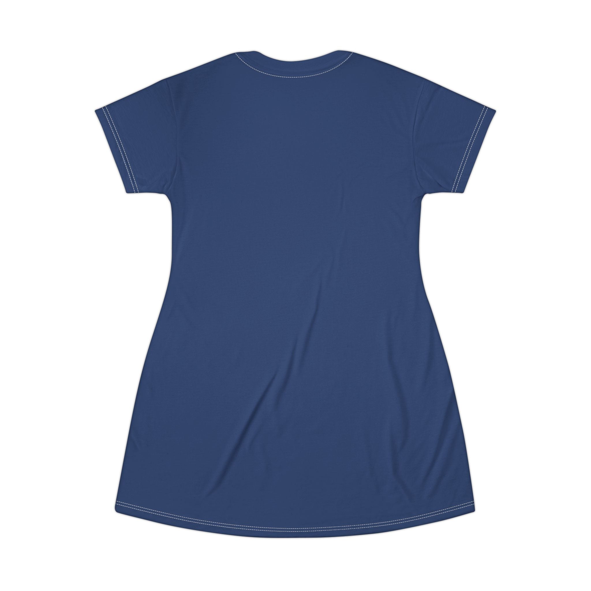 Sauvage Culture Graphic T‑Shirt Dress — Bold Gothic Logo