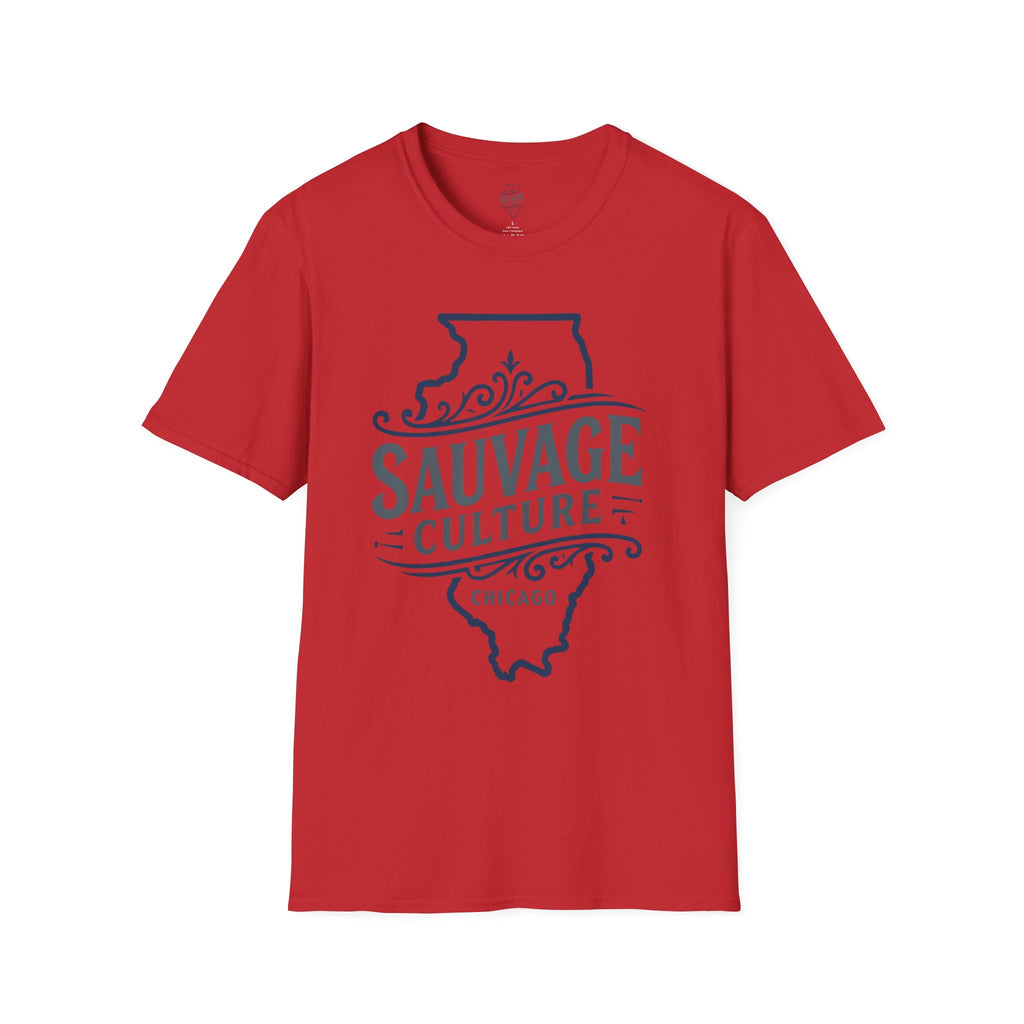 Unisex Softstyle T-Shirt Sauvage Culture Chicago