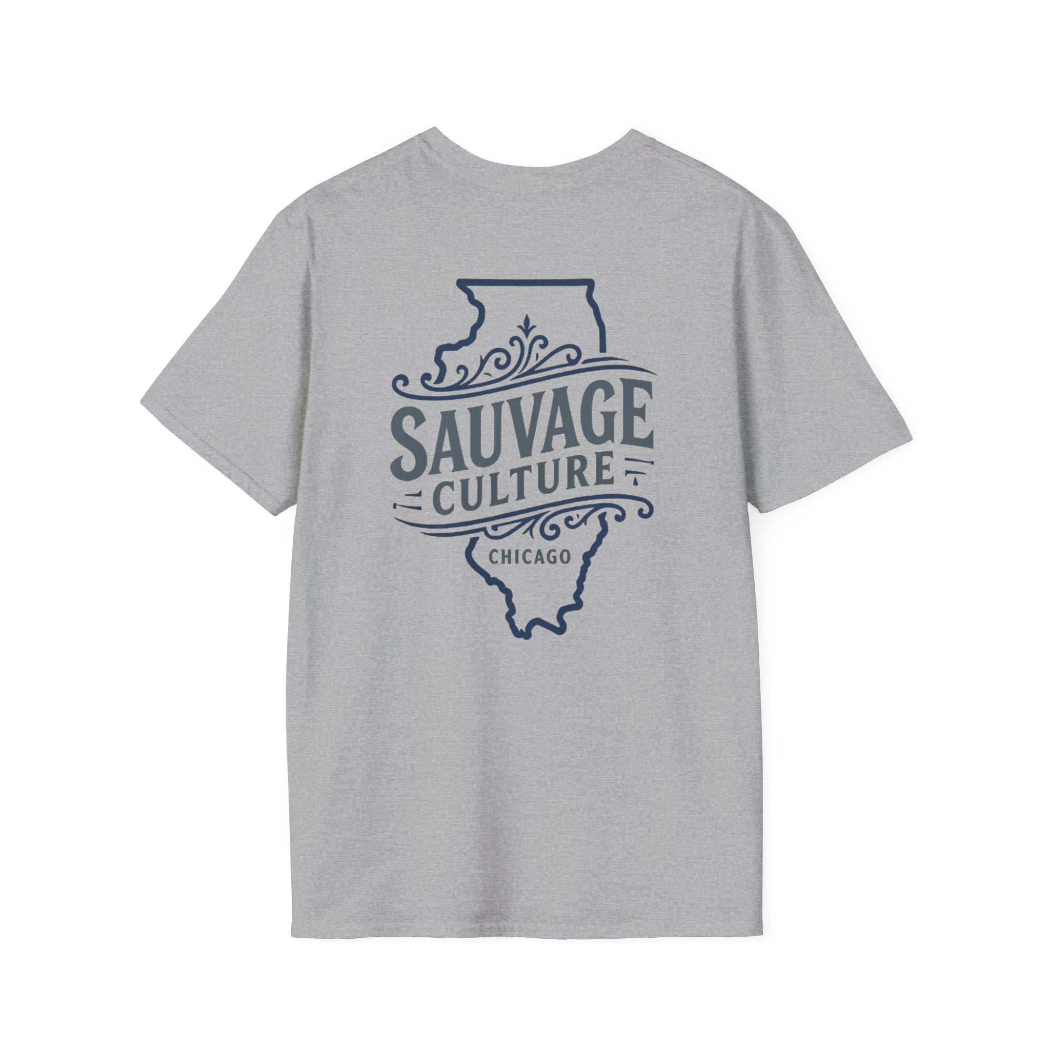 Unisex Softstyle T-Shirt Sauvage Culture Chicago