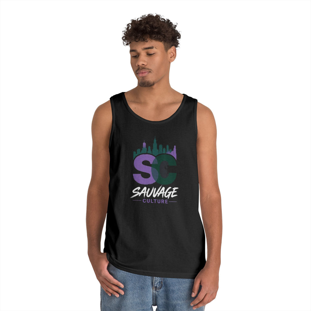 Sauvage Culture 'SC' Graphic Tank Top — Urban Skyline Streetwear