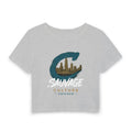 Chicago 'Sauvage Culture' Women's Baby Tee — City Skyline Crop Top