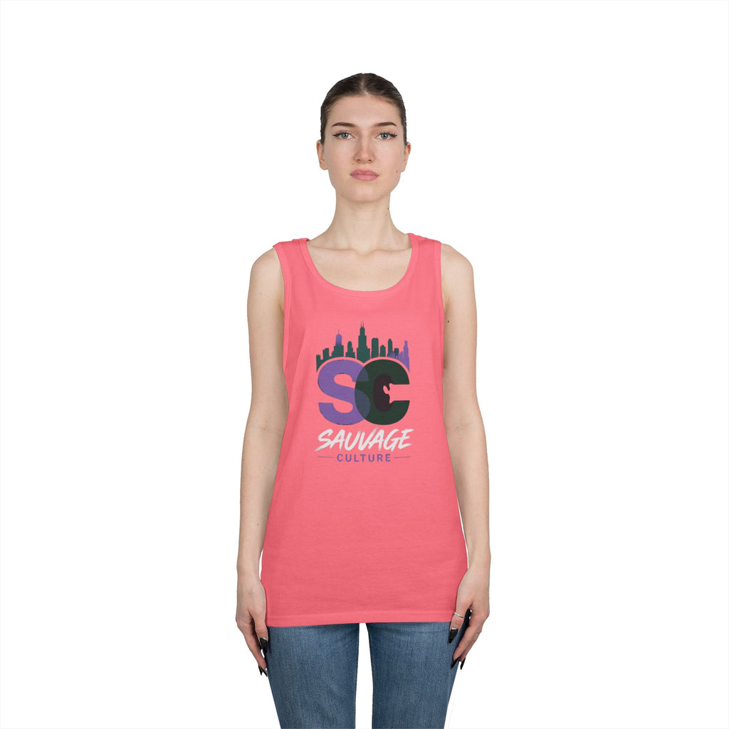 Sauvage Culture 'SC' Graphic Tank Top — Urban Skyline Streetwear