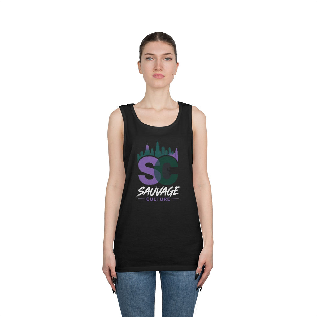 Sauvage Culture 'SC' Graphic Tank Top — Urban Skyline Streetwear