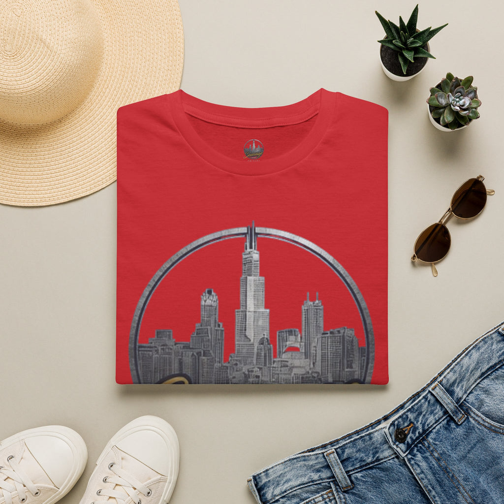 Chicago Skyline T-Shirt — 'Sauvage' Urban Cityscape Tee