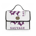 Sauvage Culture Waterproof Canvas Bag – Stylish Logo Tote for Everyday & Travel
