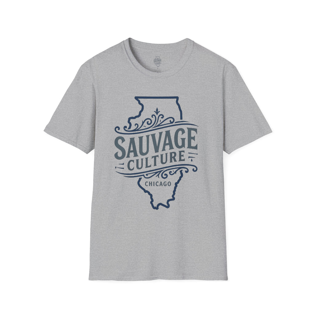 Unisex Softstyle T-Shirt Sauvage Culture Chicago