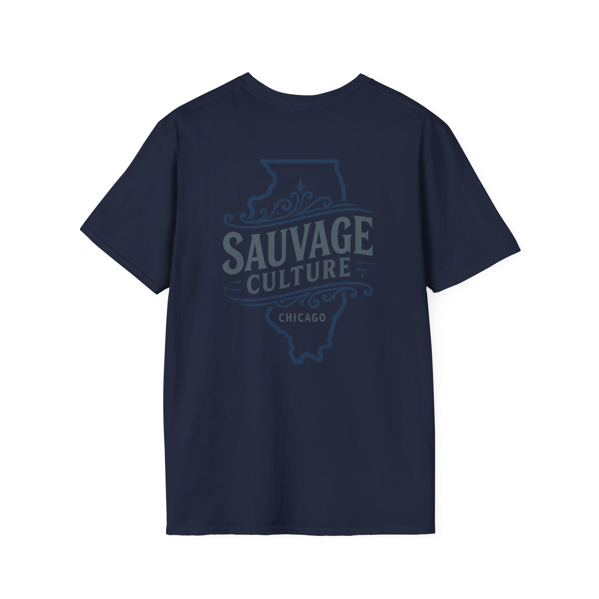 Unisex Softstyle T-Shirt Sauvage Culture Chicago