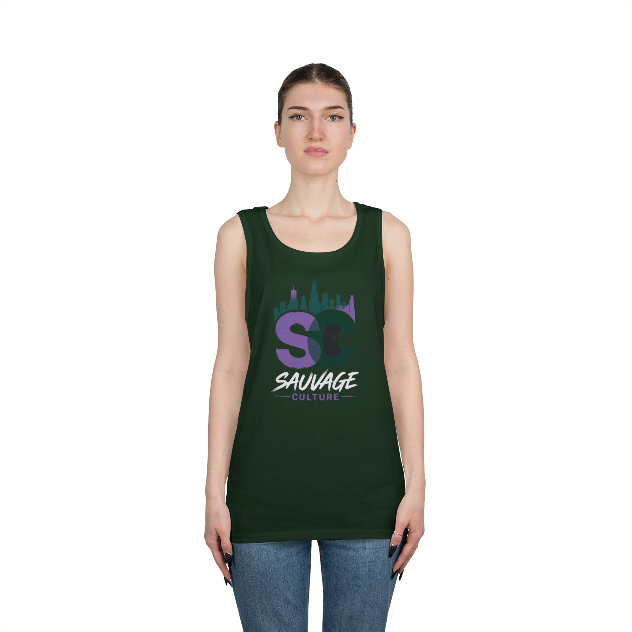 Sauvage Culture 'SC' Graphic Tank Top — Urban Skyline Streetwear